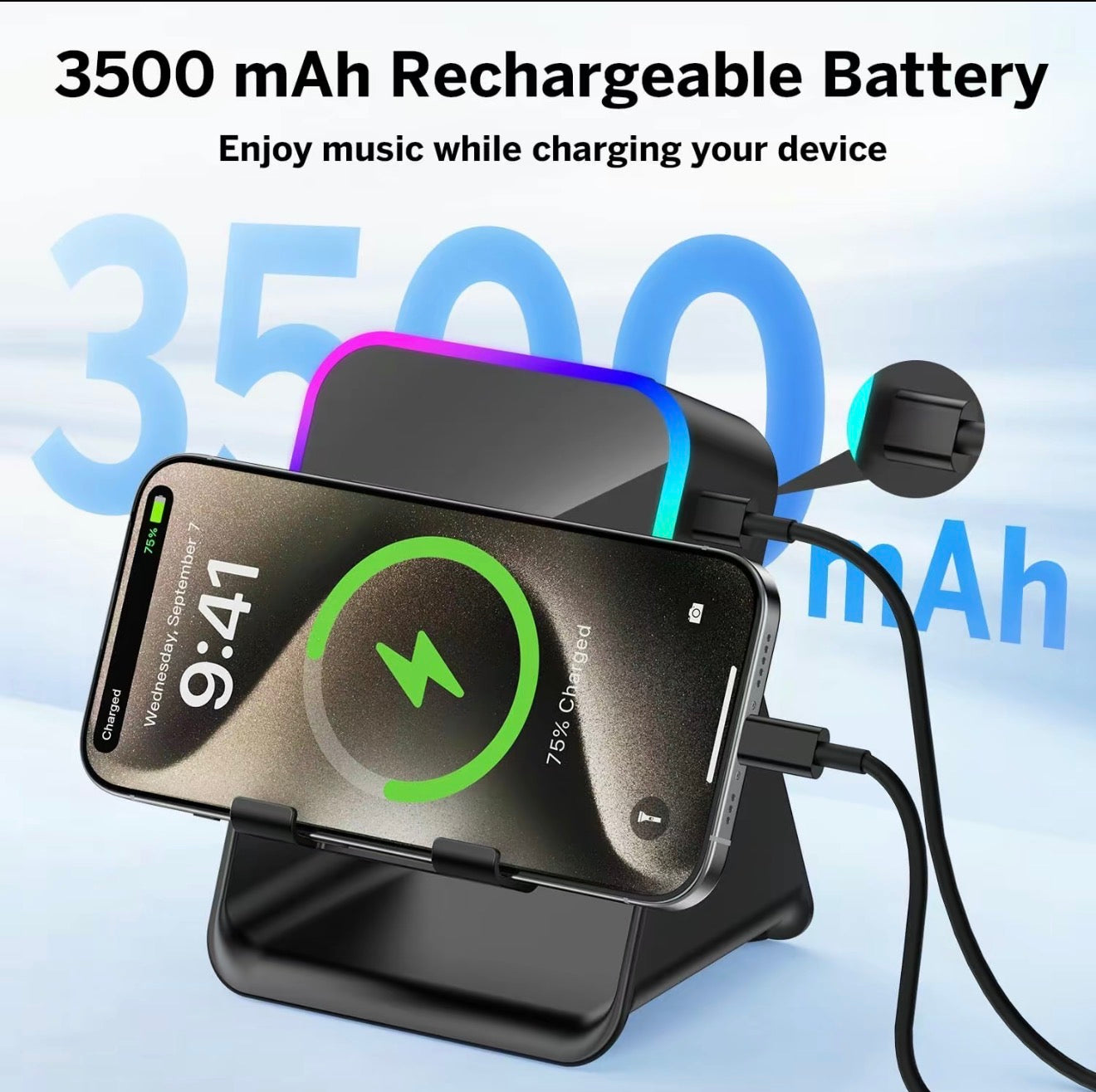 GlowAmp 5-in-1 Speaker Stand