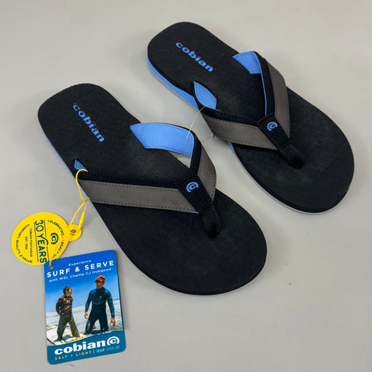 COBIAN Foamie Men's Sandals 8 Black FOA25-001-8